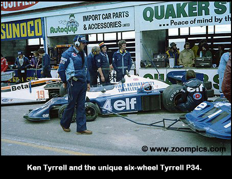 Ken Tyrrell and the Tyrrell P34