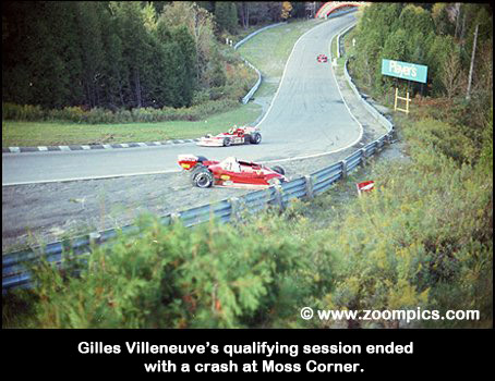 Gilles Villeneuve - Moss Corner